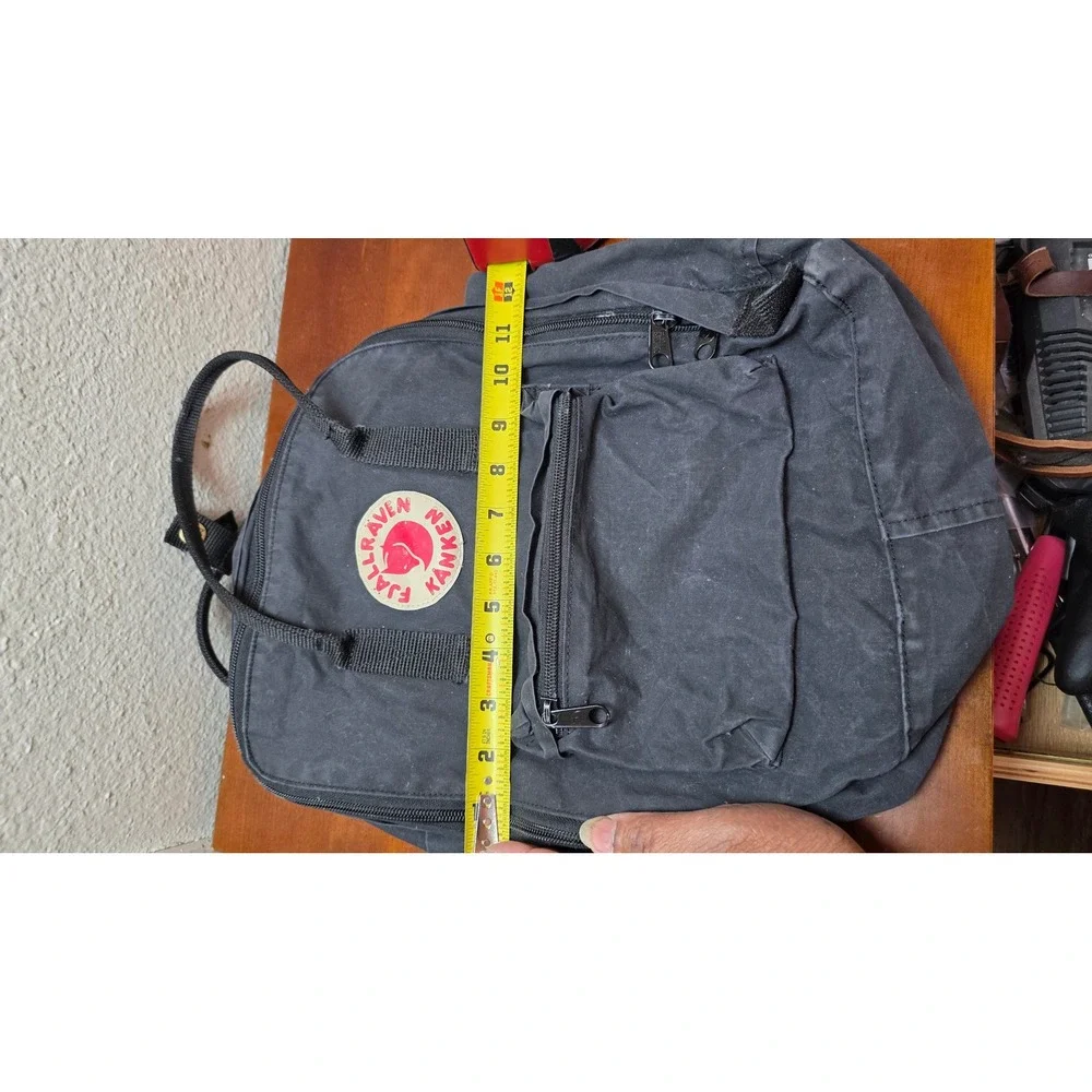 Fjallraven Kanken Backpack Unisex Black 23510 Classic School Bag
